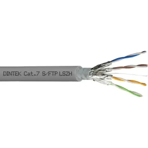 Dintek 1105-05001 305 Meter Cat7 S/FTP Solid LSZH Cable