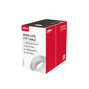 Dahua PFM922I-6UN-C CAT6 305 Meter UTP Cable (Orange/White)